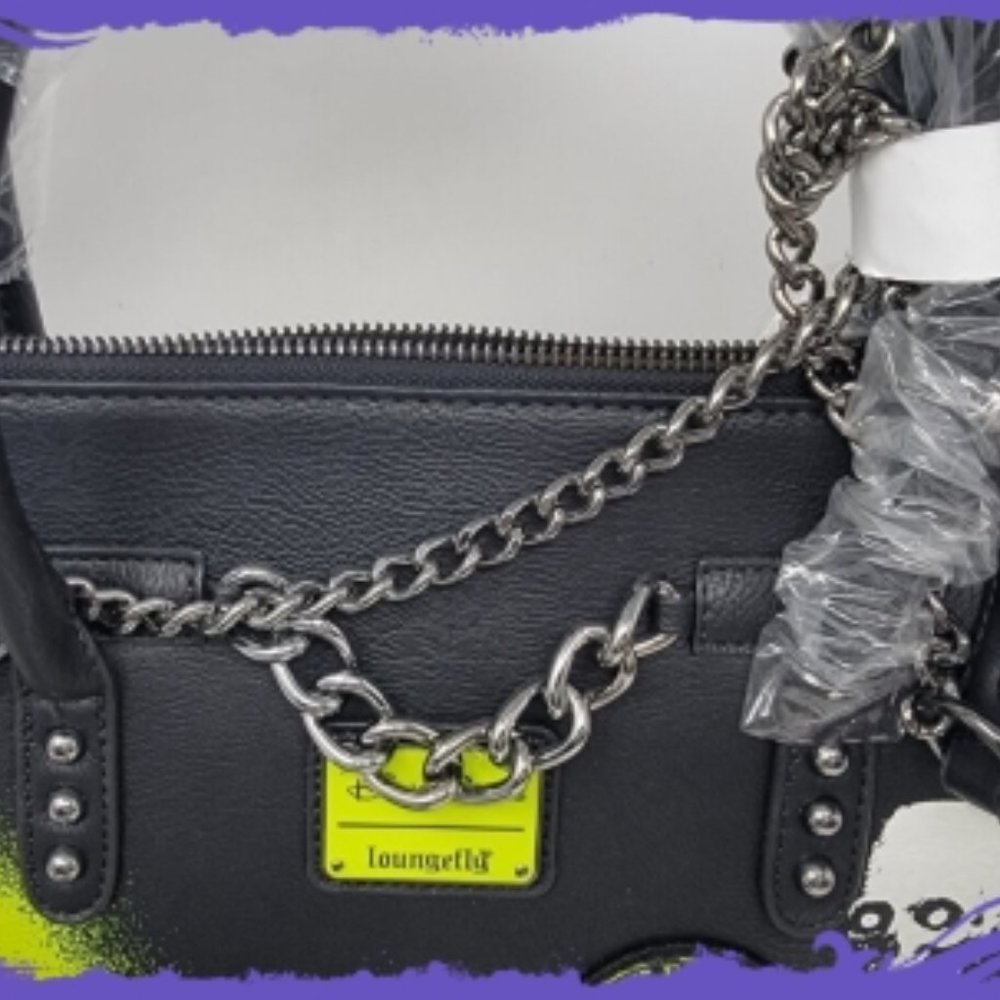 NWT's Loungefly x Disney Wickedly Haunted Mansion Crossbody Bag - Picture 11 of 16